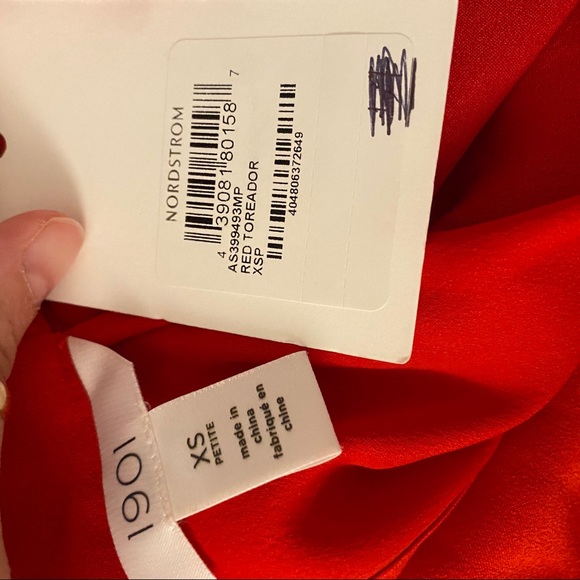 1901 Tie Neck Blouse - Picture 4 of 4